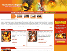 Tablet Screenshot of industrialmetalcastings.com